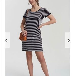 NWT Black/White JERSEY dress TALL WOMEN